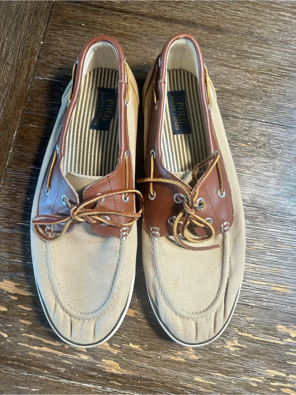 Polo Ralph Lauren Rylander boat shoes size 12d